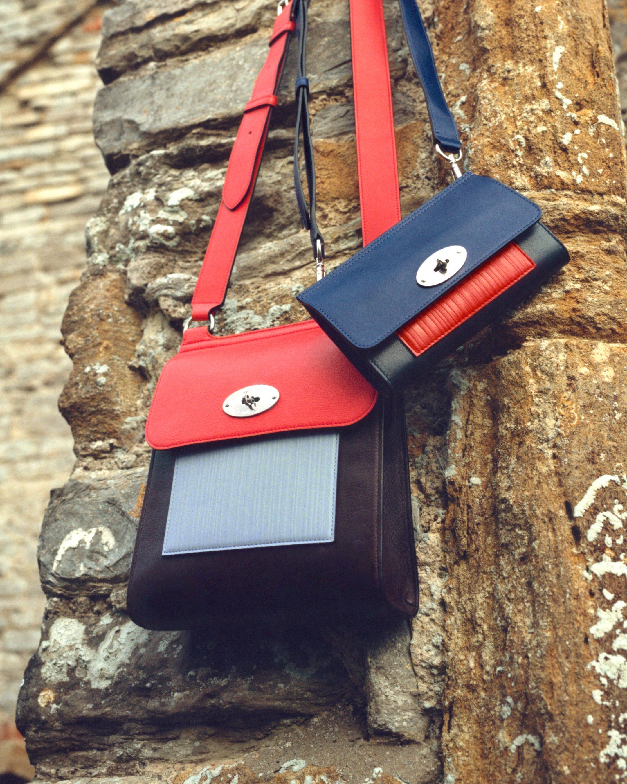 Two Antony bags from the Mulberry x Paul Smith collaboration