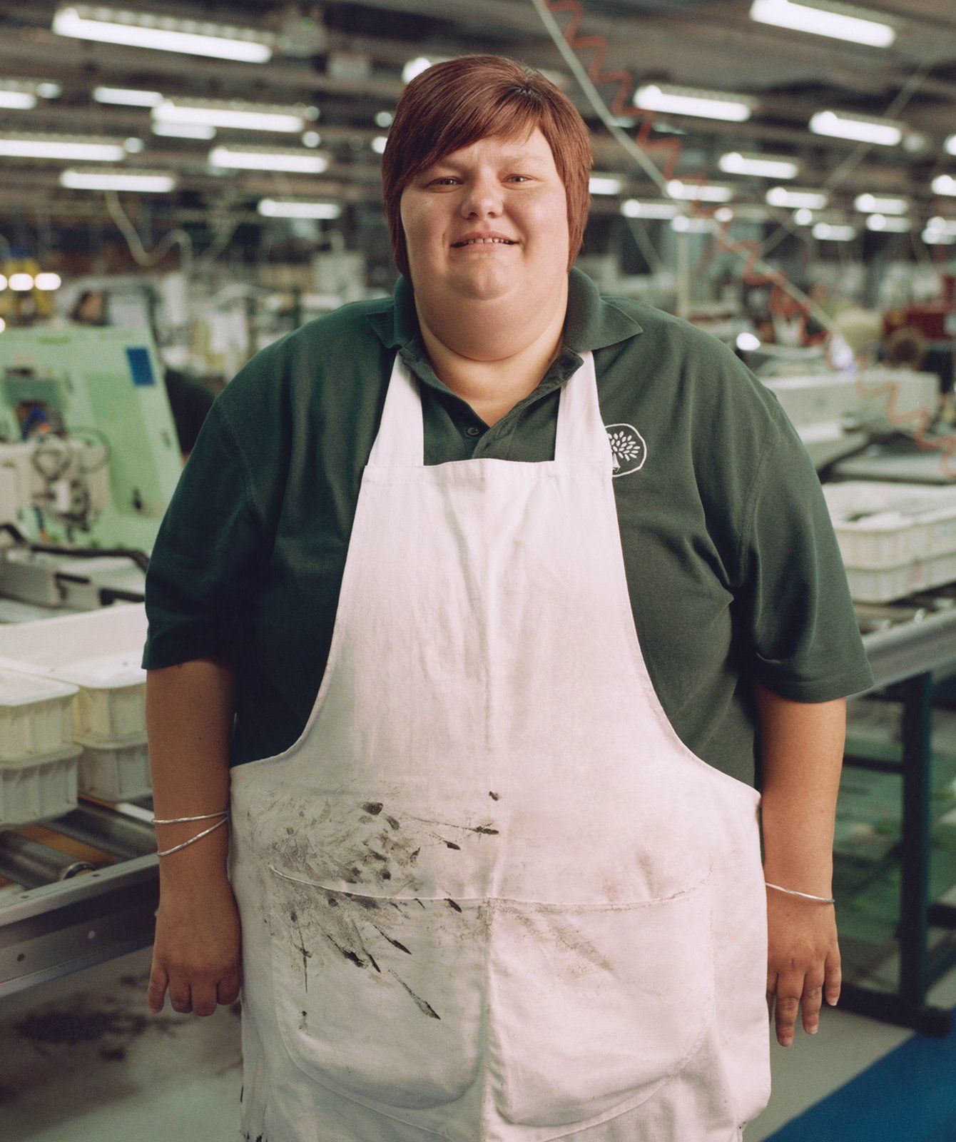 Laura Tidball - Mitarbeiterin in der Fabrik The Willows, Somerset (England)