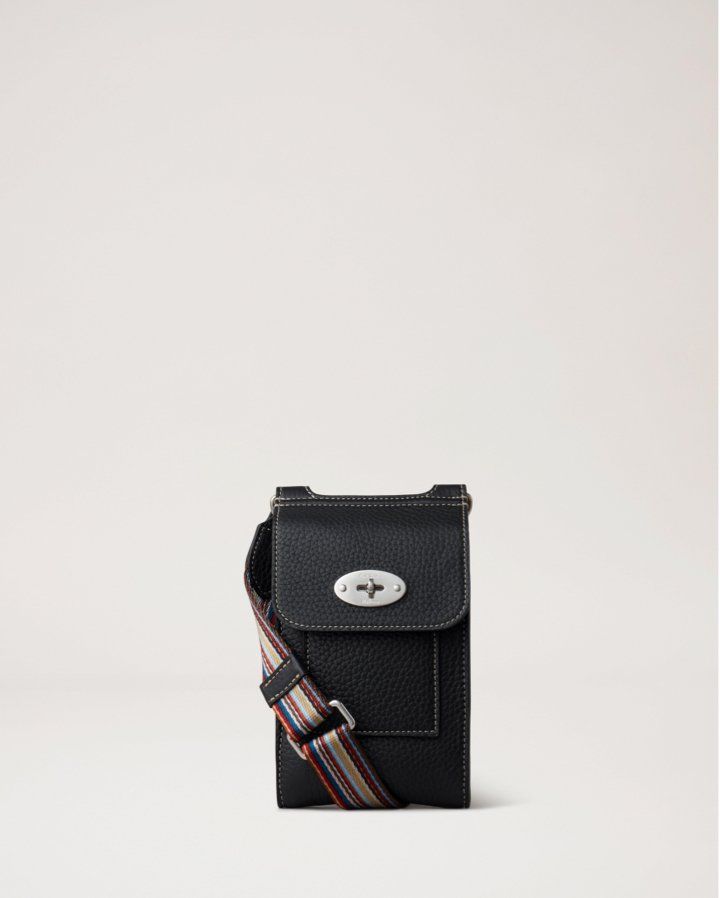 mulberry paul smith mini antony bag in black