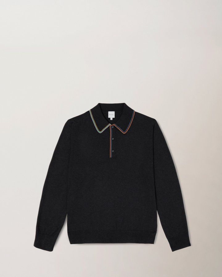 mulberry paul smith 男士黑色毛衣 Polo 衫