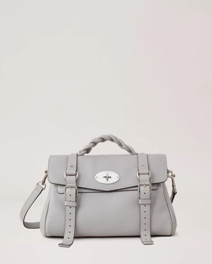 Mulberry Alexa in Pale grey