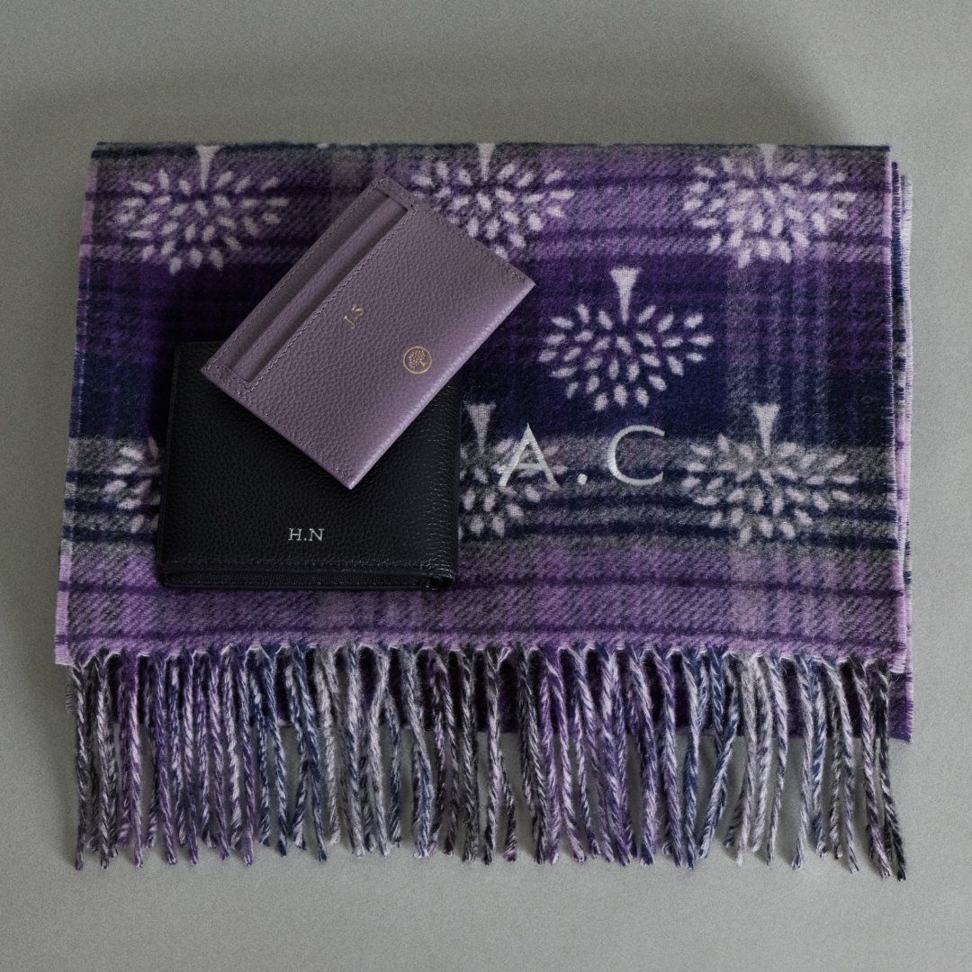Personalisation scarf