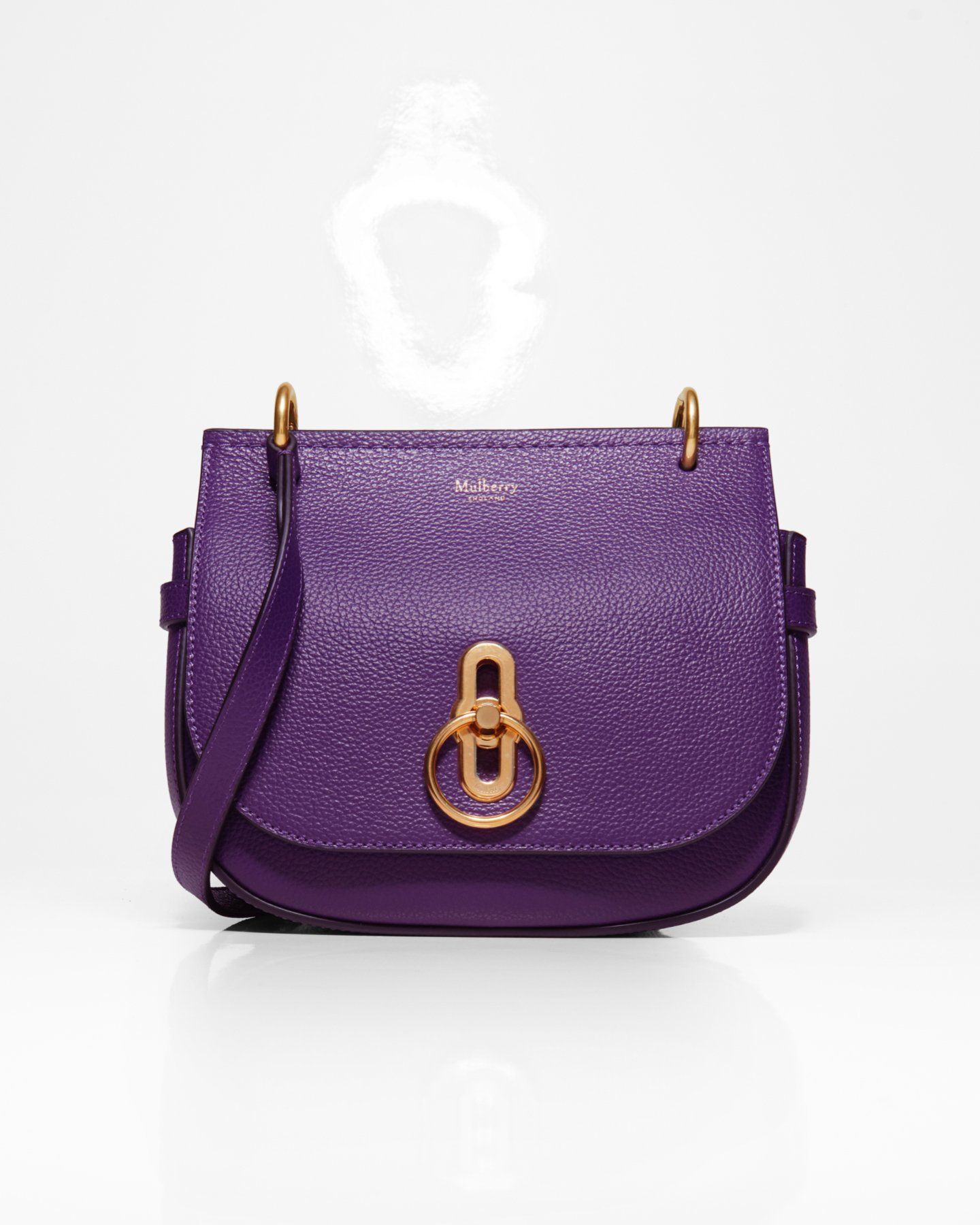 Mulberry Amberley Satchel in Amethyst