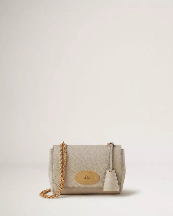 Lily in Chalk Heavy Grain leather