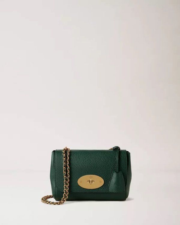 Mulberry Lily bag in green leather