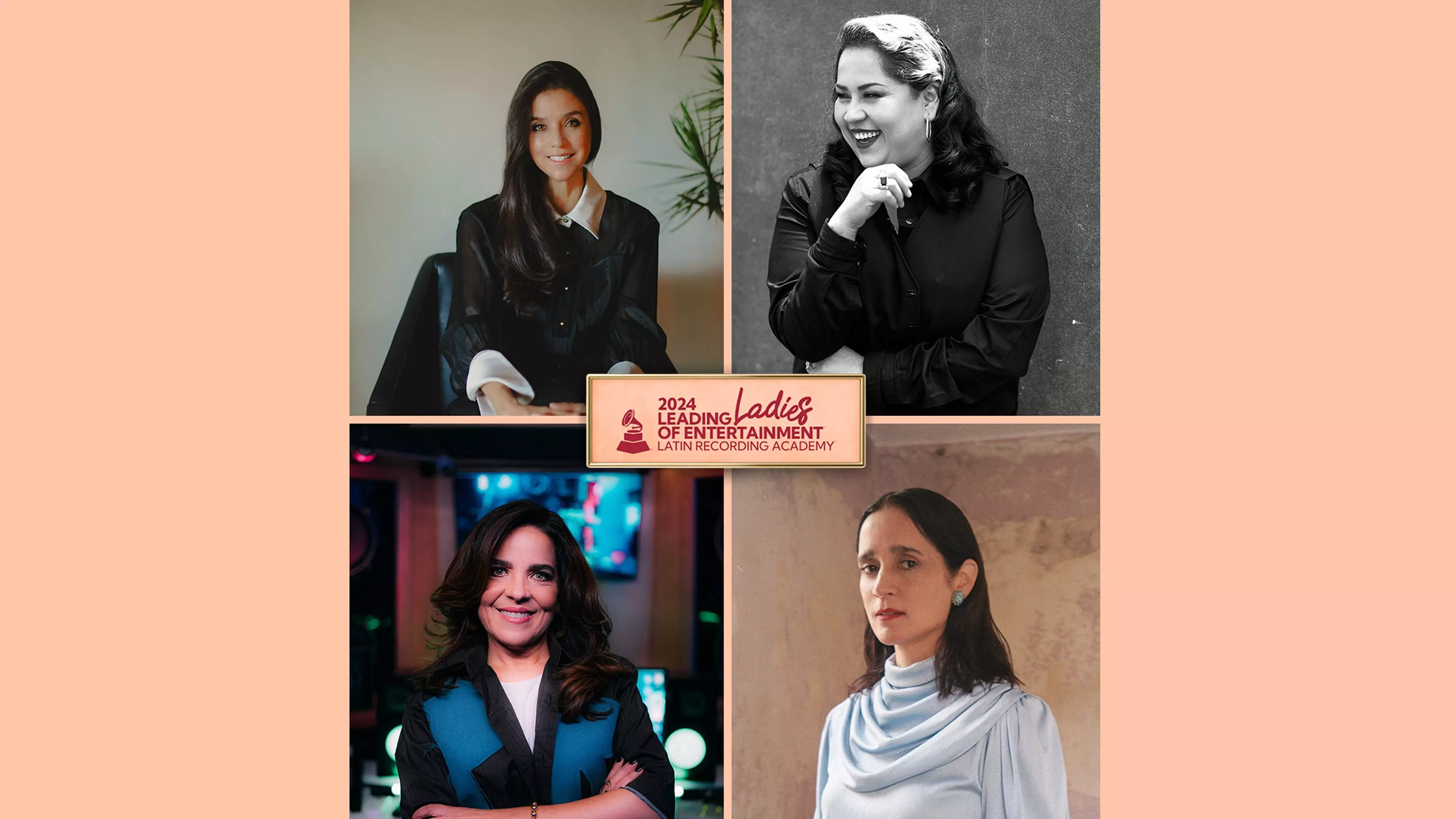 The Latin Recording Academy Announces 2024 Leading Ladies Of Entertainment Honorees: Julieta Venegas, Vivir Quintana, Diana Rodríguez & Ana Rosa Santiago