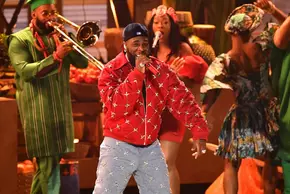2024 GRAMMYs: Burna Boy's Fantastic Afro-Fusion Lights Up The Stage