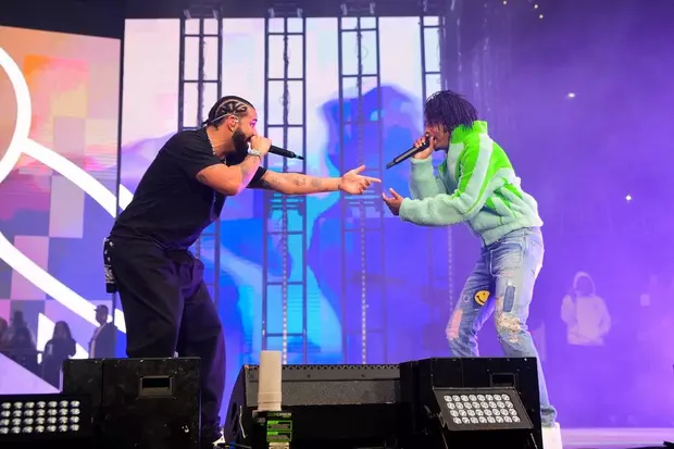 Post Malone joins 21 Savage onstage at Coachella 2022