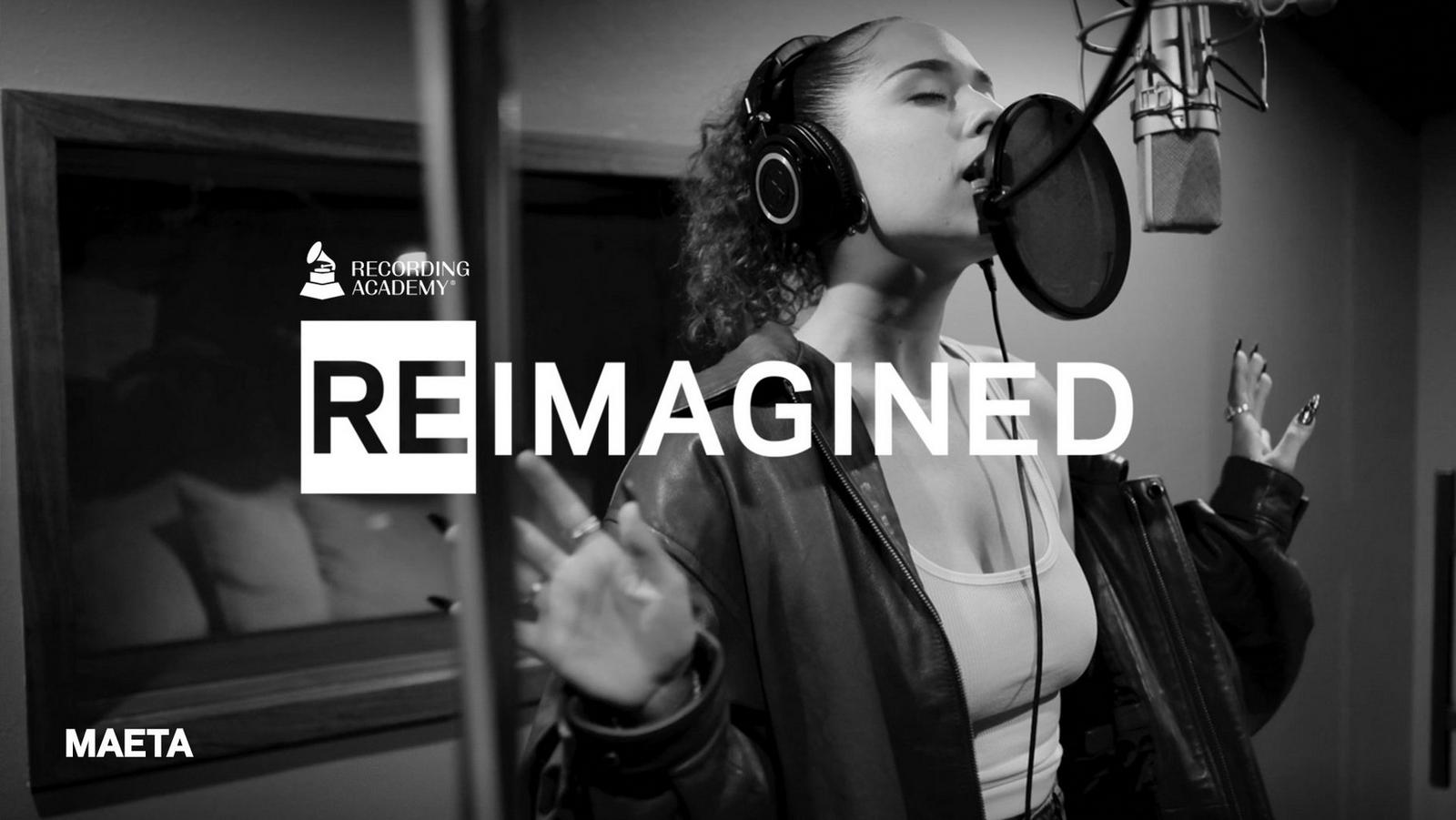 Maeta performing Save The Best For Last for GRAMMYs ReImagined