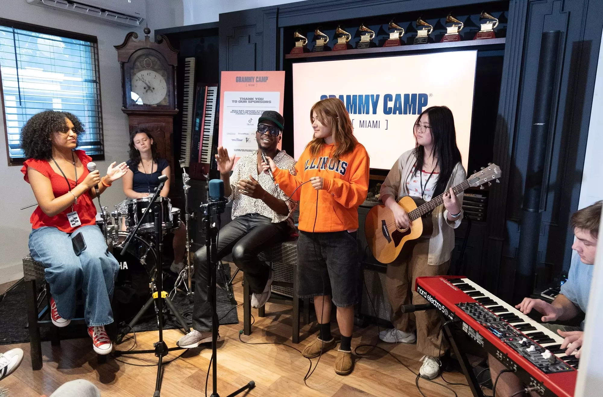 At Miami's First GRAMMY Camp, Cimafunk Became The Student & The Teacher