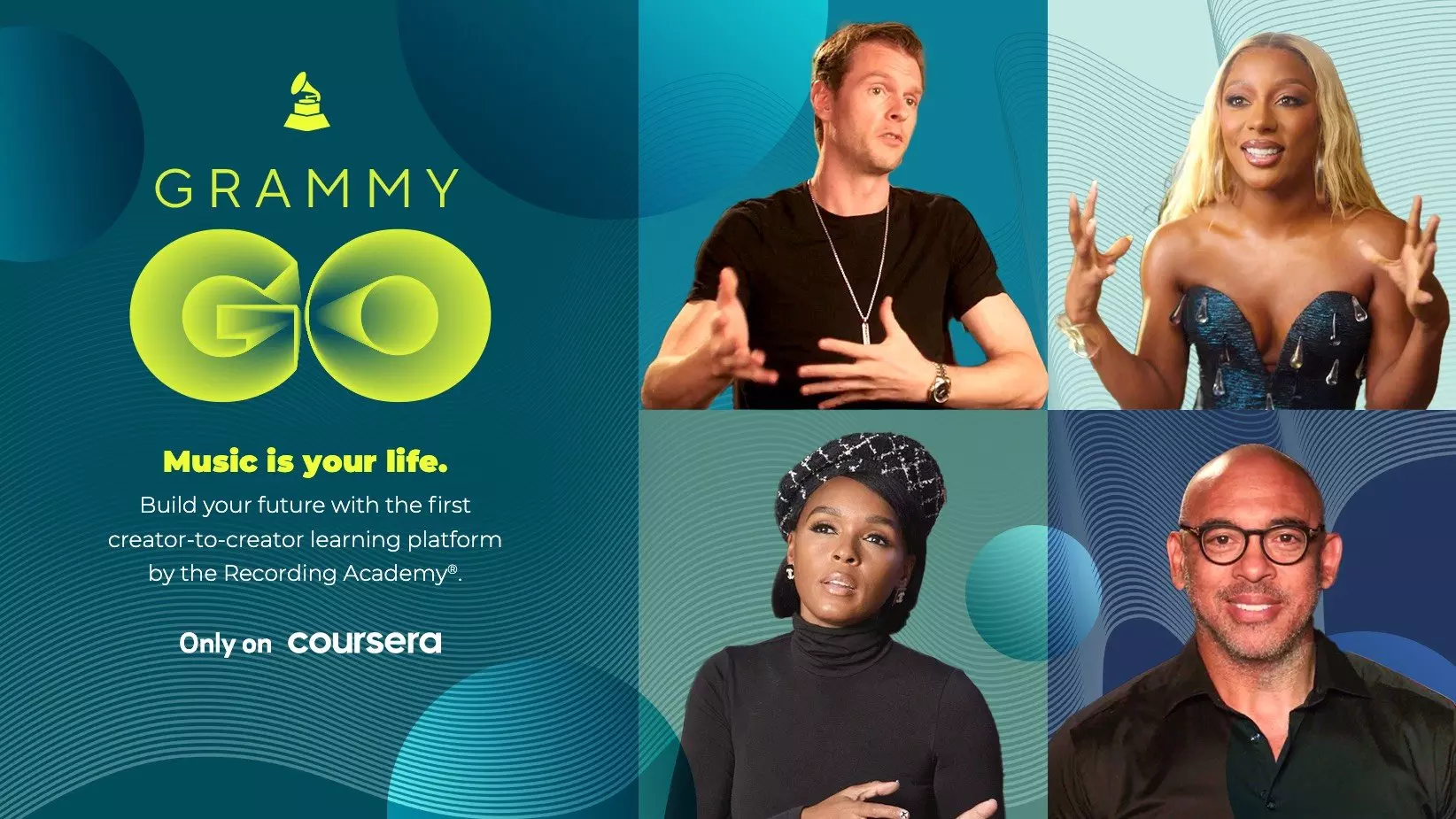Recording Academy & Coursera Partner To Launch GRAMMY GO Online Learning Initiative