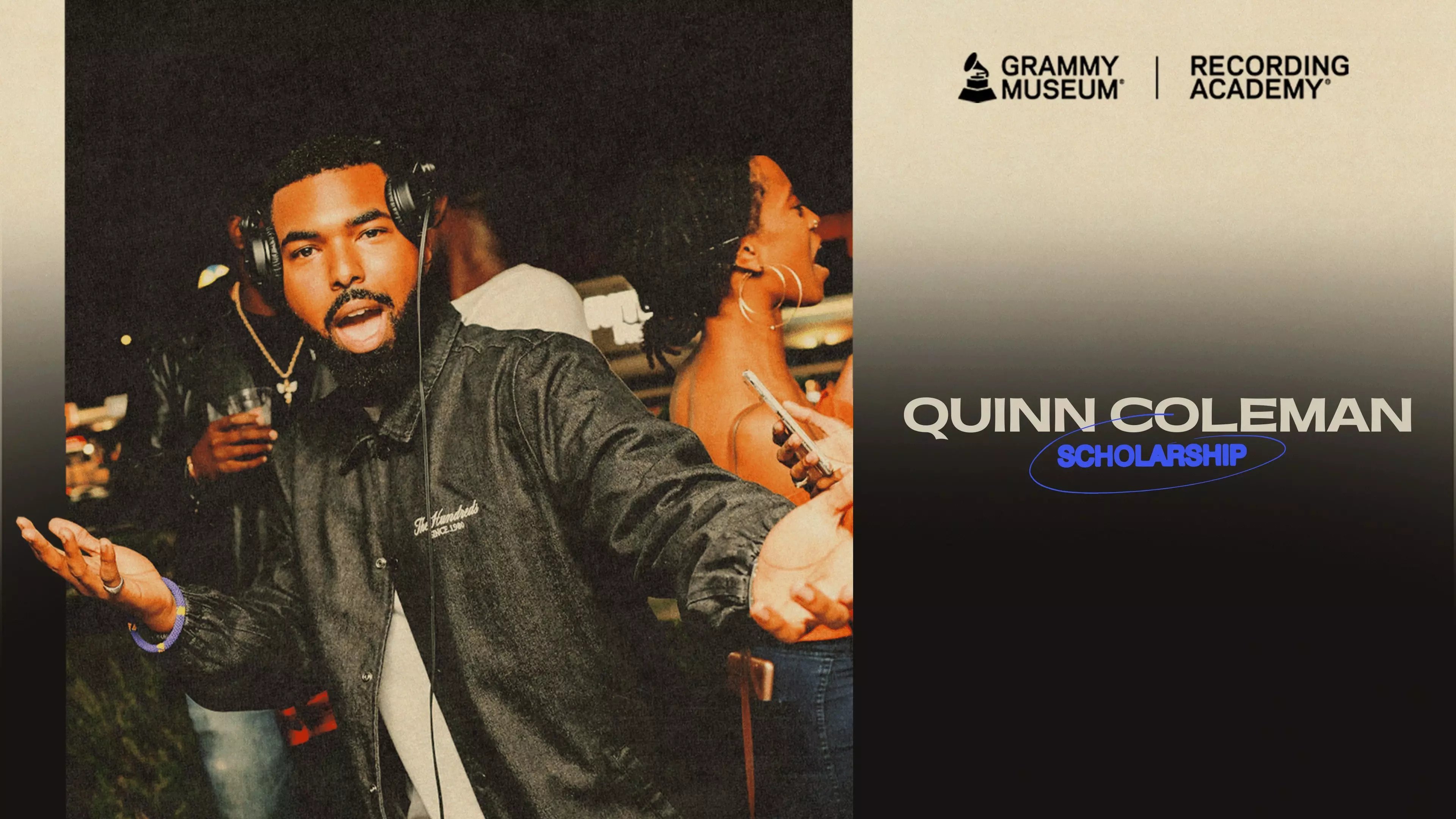 Third Annual Quinn Coleman Memorial Scholarship Announced By GRAMMY Museum & Recording Academy: Application Now Open