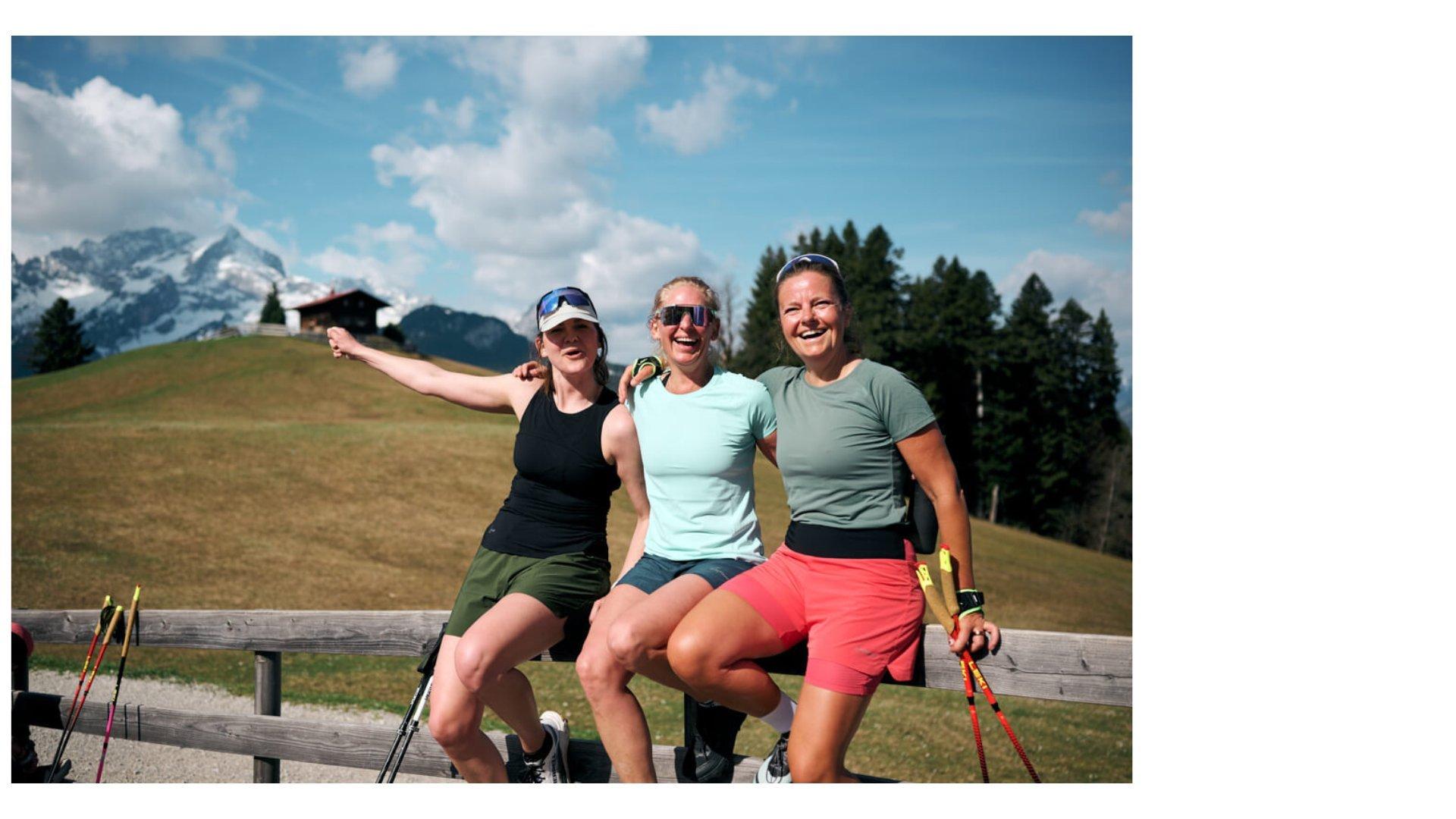 Drei Frauen der LaMunt-Crew