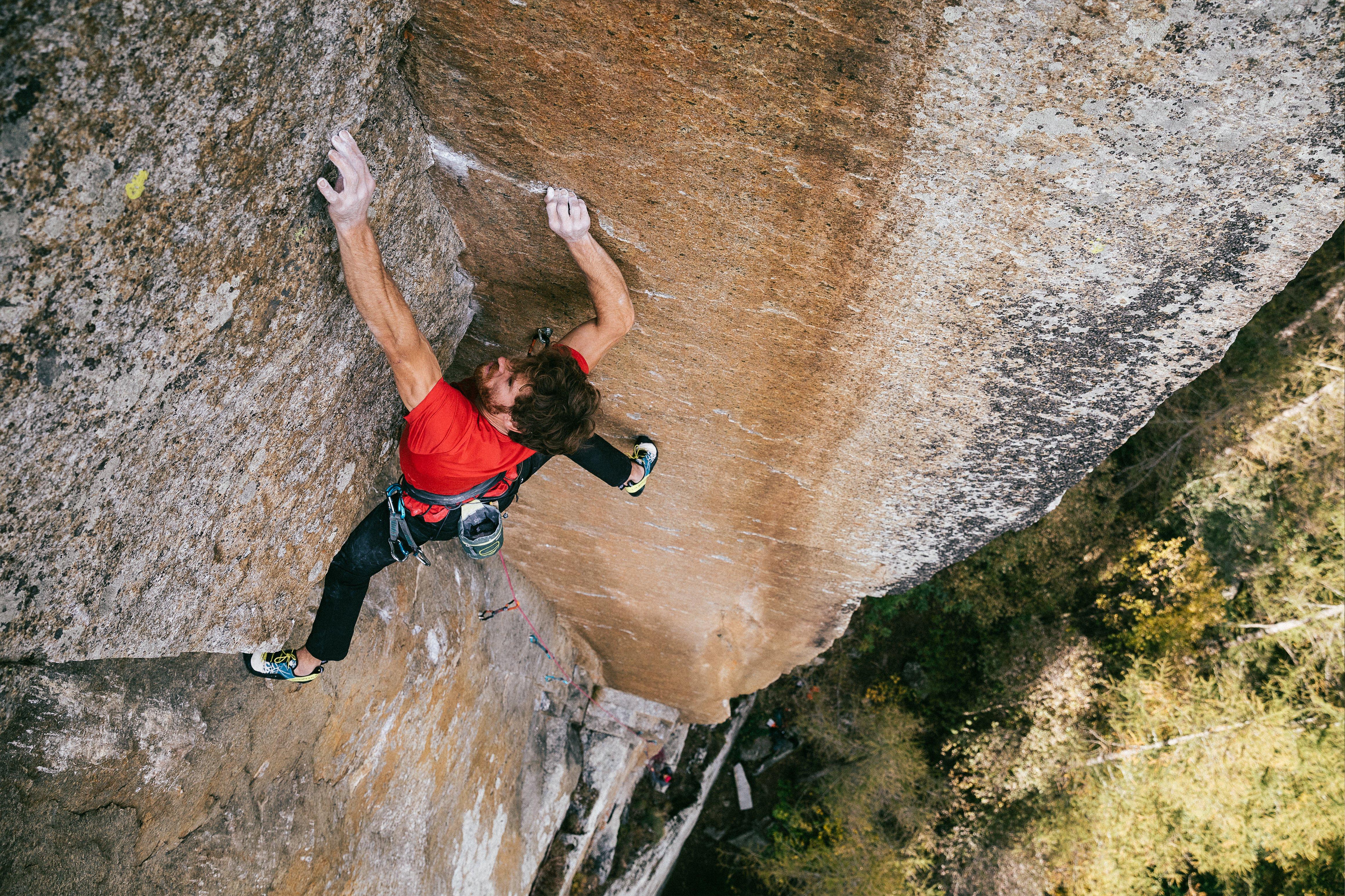 Testklettern mit dem Mosquito im Orcotal Img_01