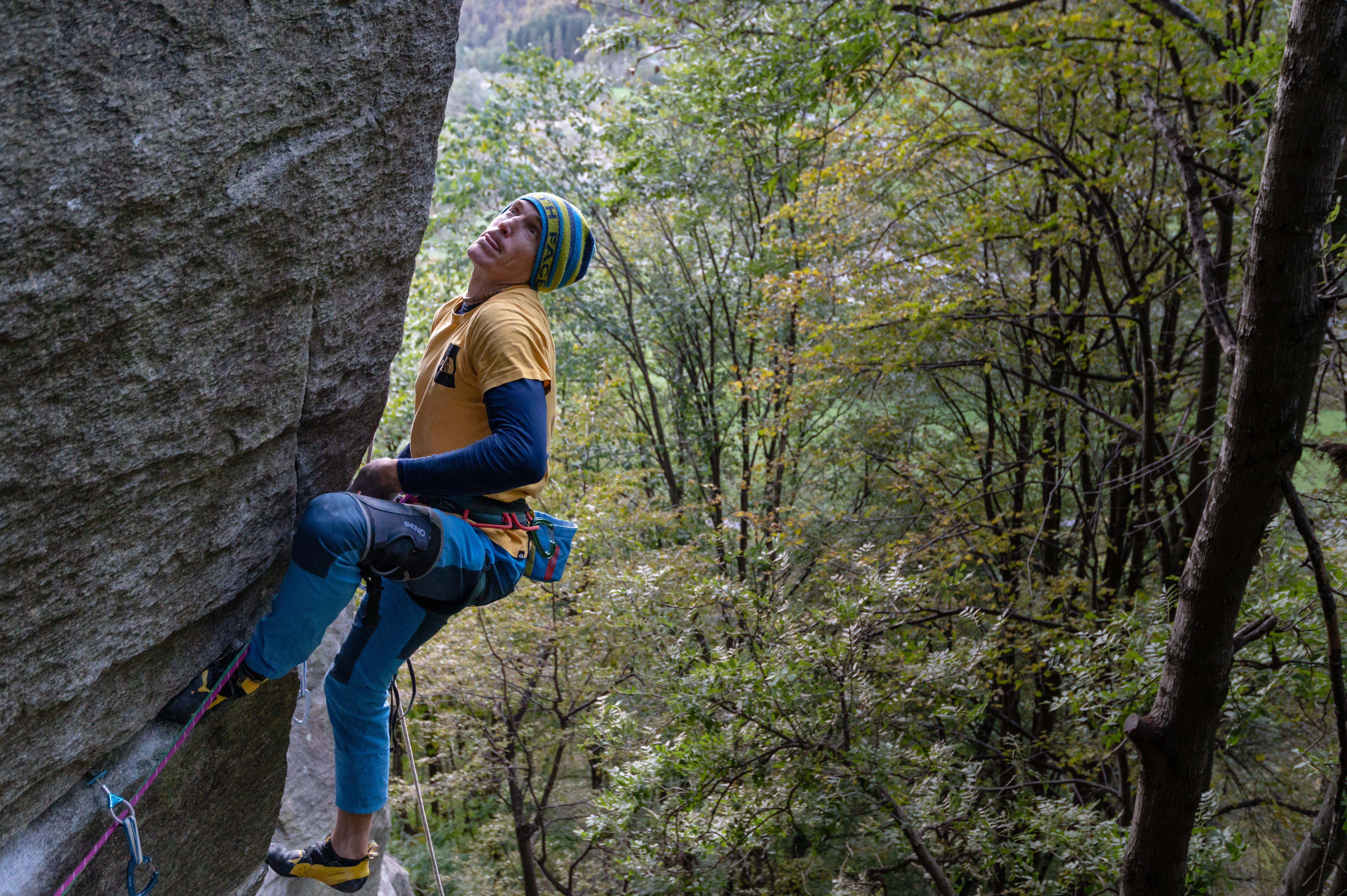 Trad Climbing mit James Pearson und Mosquito Gurte Img_01