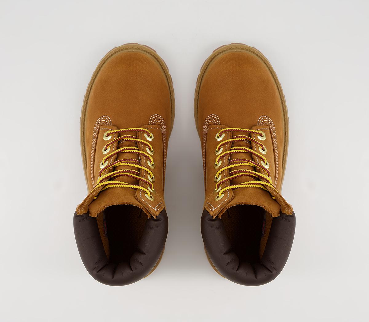 Timberland6 Inch Youth Classic BootsWheat Nubuck