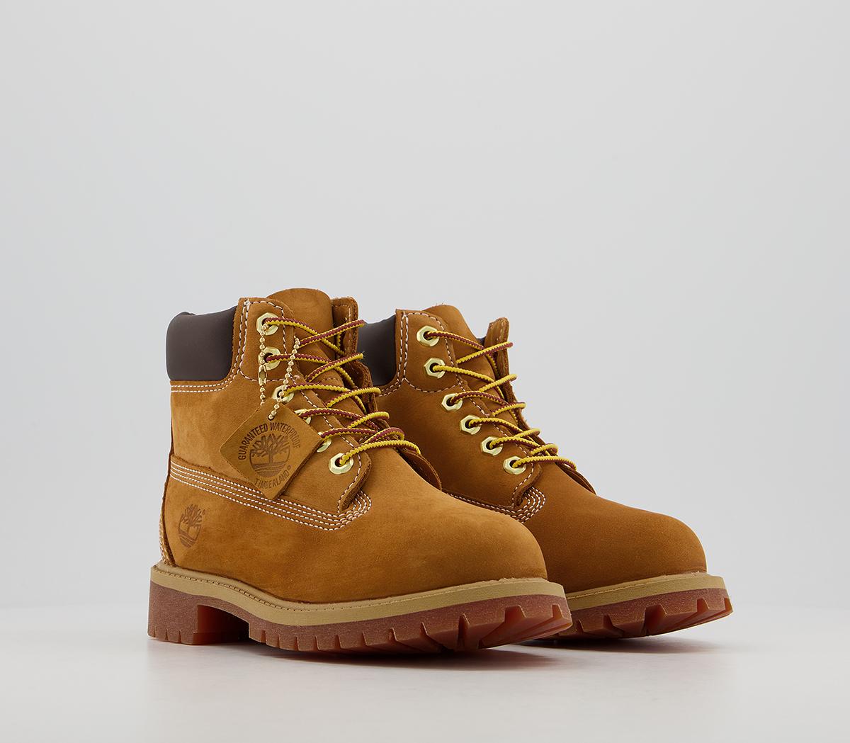 Timberland6 Inch Youth Classic BootsWheat Nubuck