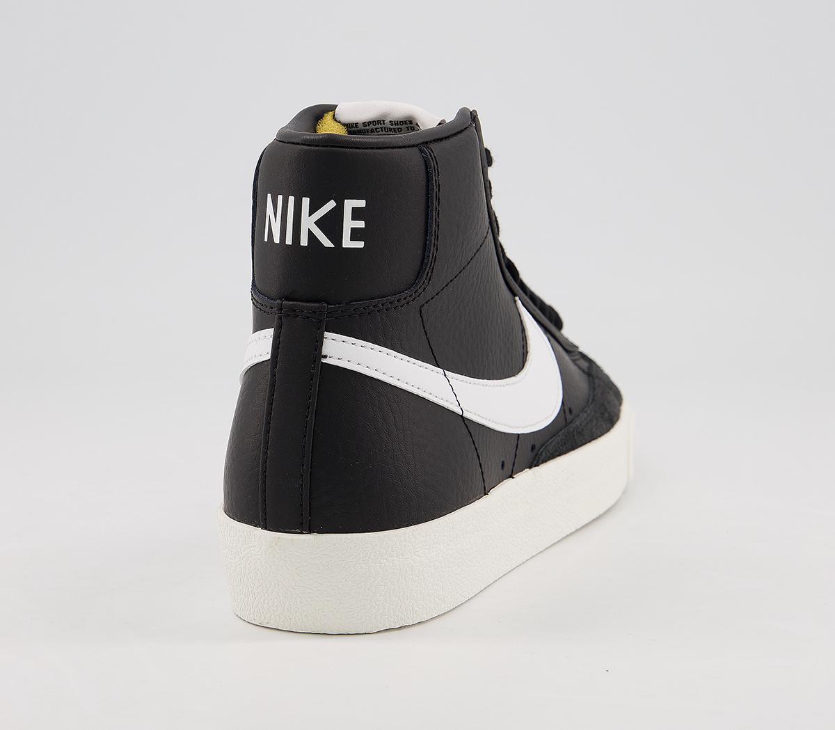 NikeBlazer Mid 77 TrainersBlack Sail Sail