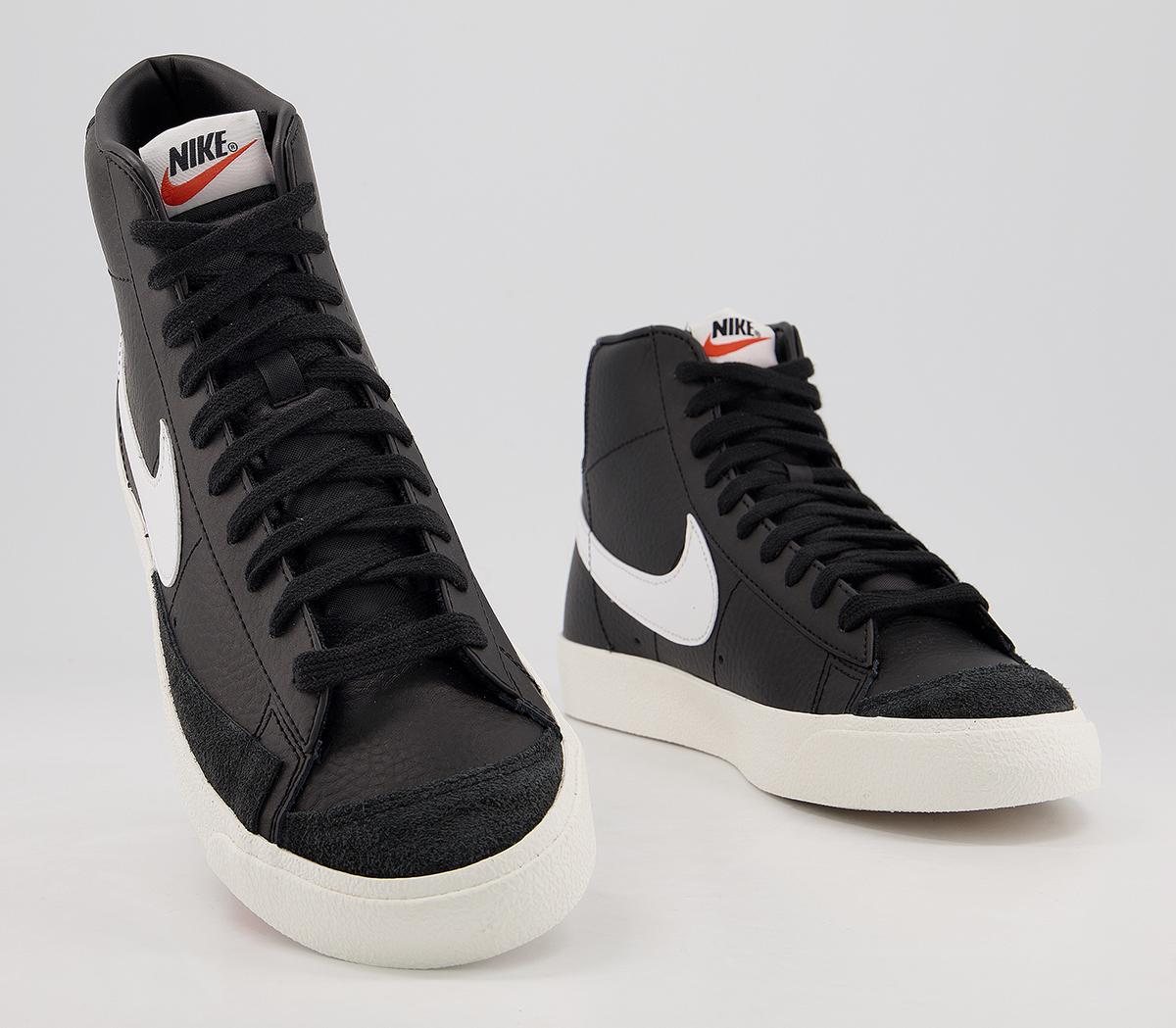 NikeBlazer Mid 77 TrainersBlack Sail Sail