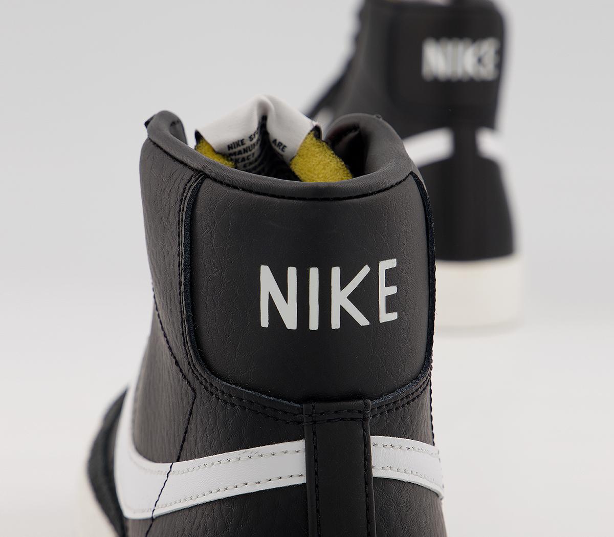 nike blazer black sail