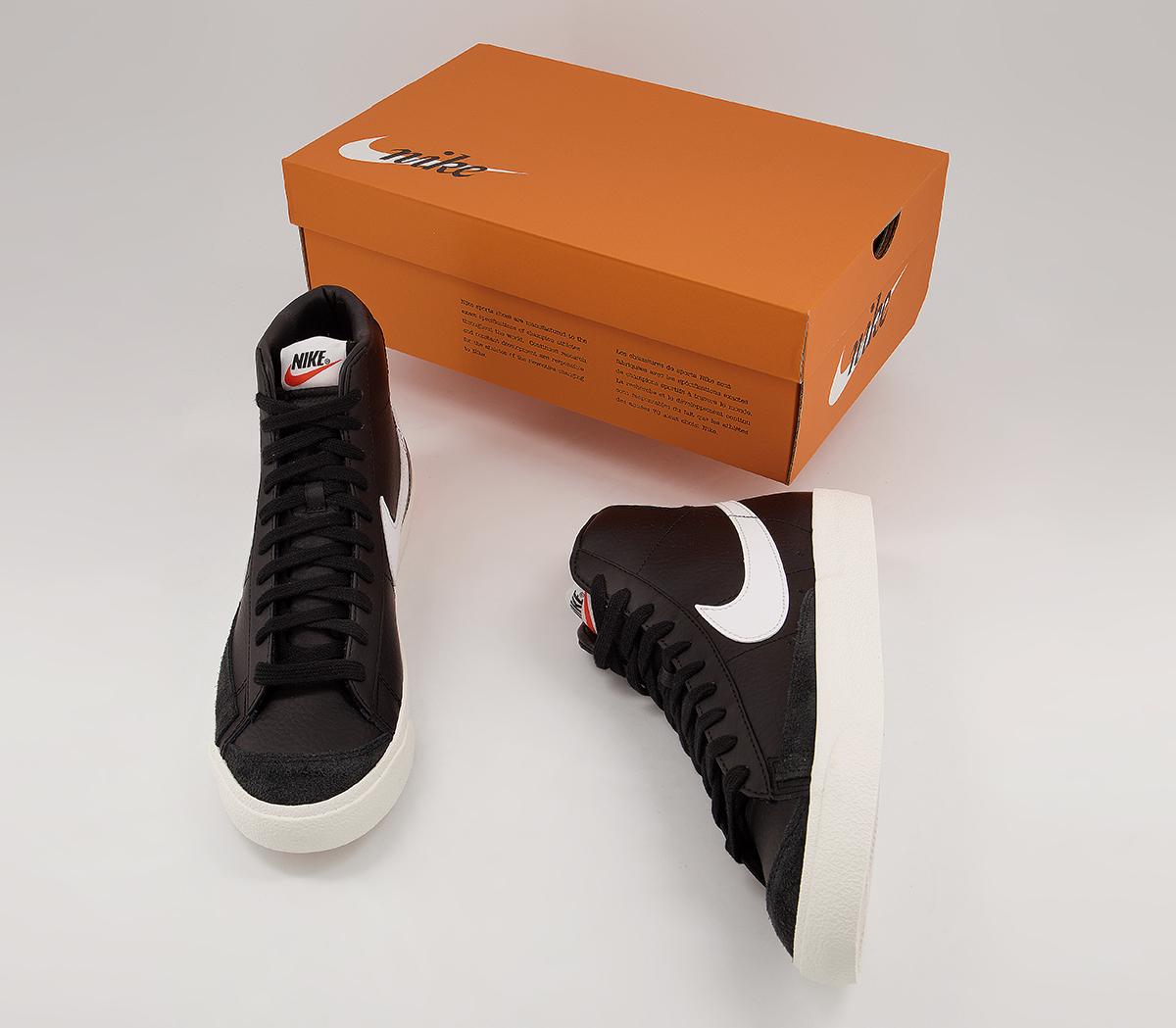 NikeBlazer Mid 77 TrainersBlack Sail Sail
