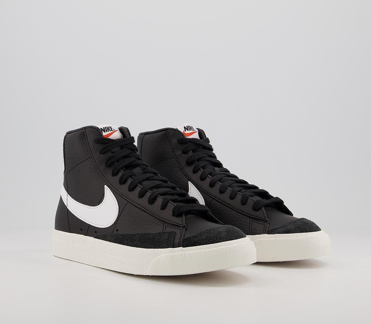 NikeBlazer Mid 77 TrainersBlack Sail Sail