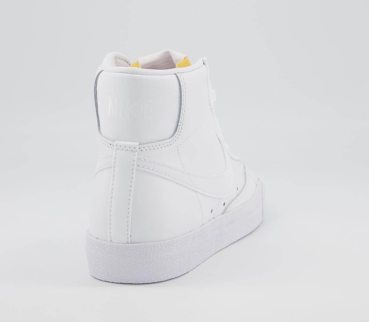 Nike Blazer Mid 77 Trainers Nike Blazer Mid 77 Trainers White Mono