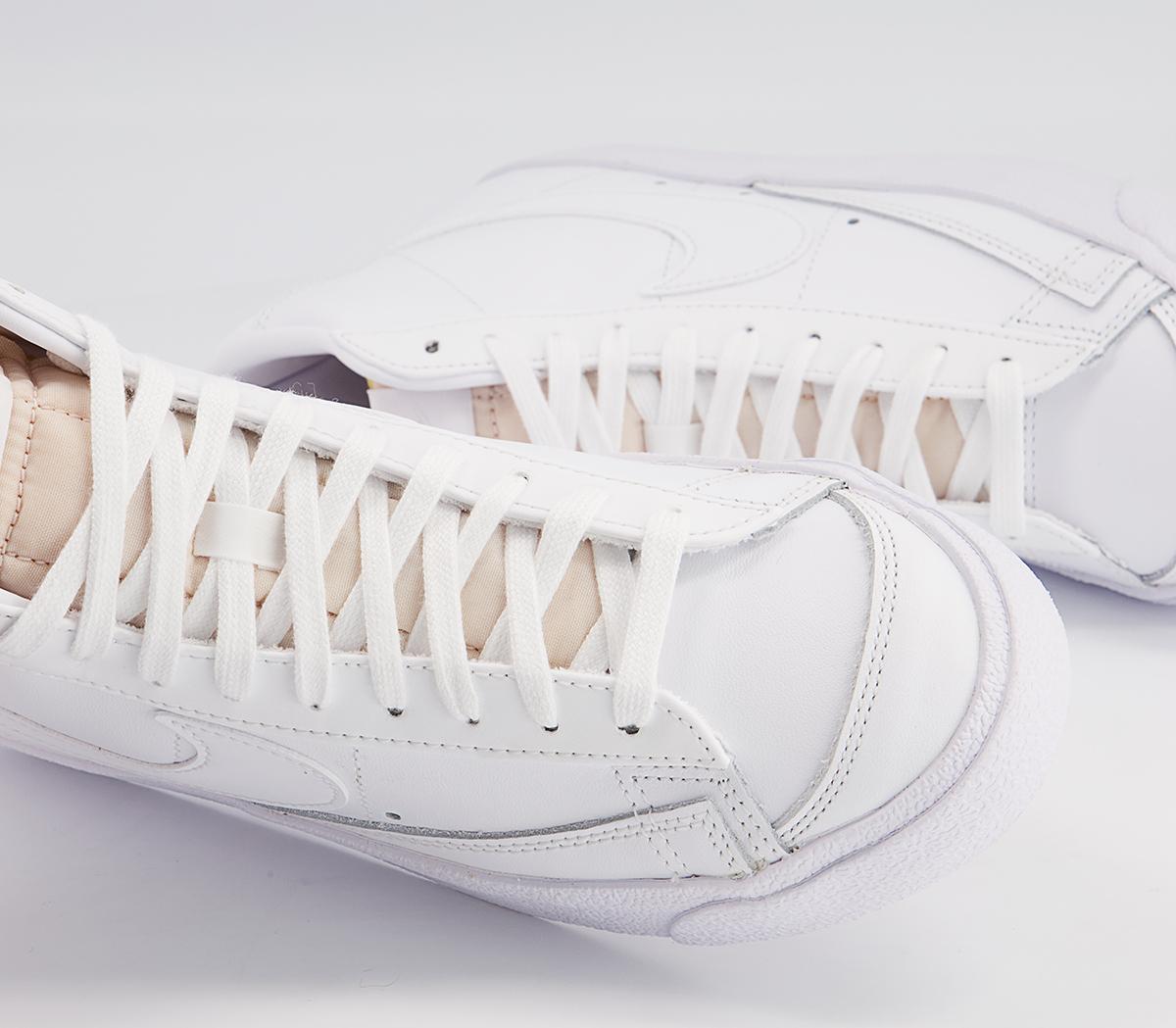 Nike Blazer Mid 77 Trainers Nike Blazer Mid 77 Trainers White Mono