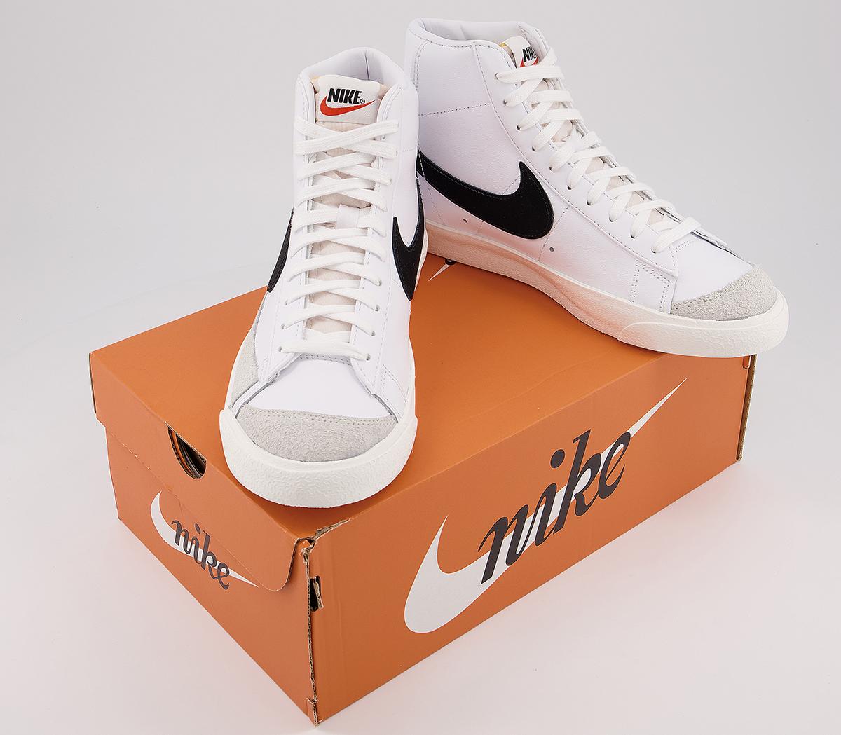 Nike Blazer Mid 77 Trainers Nike Blazer Mid 77 Trainers White Black