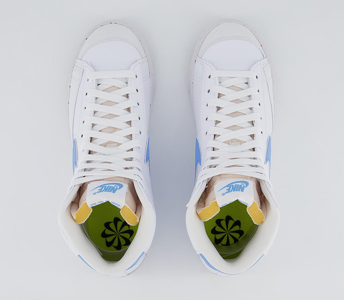Nike Blazer Mid 77 Trainers Nike Blazer Mid 77 Trainers White University Blue