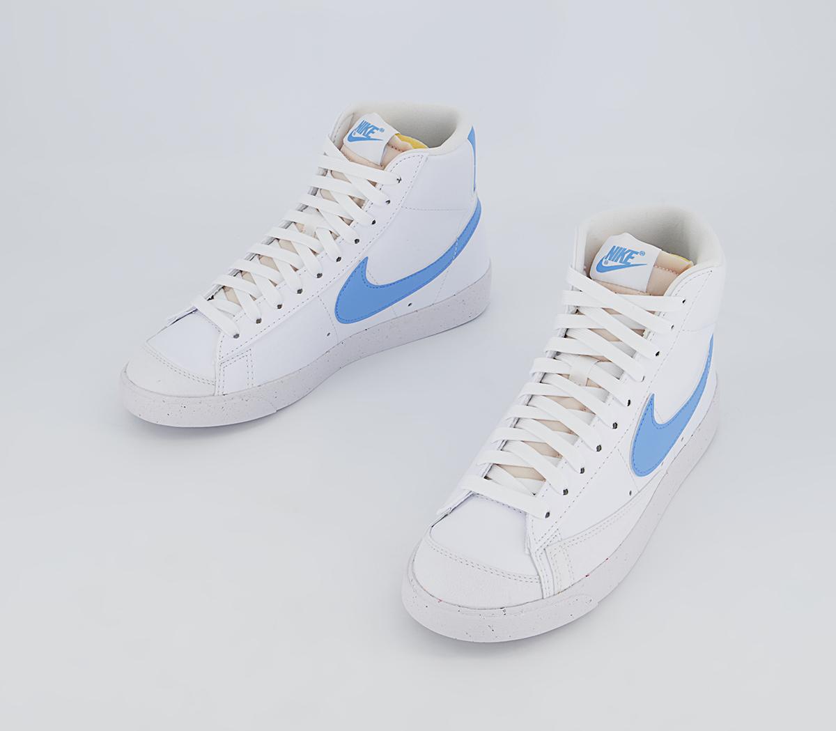 Nike Blazer Mid 77 Trainers Nike Blazer Mid 77 Trainers White University Blue