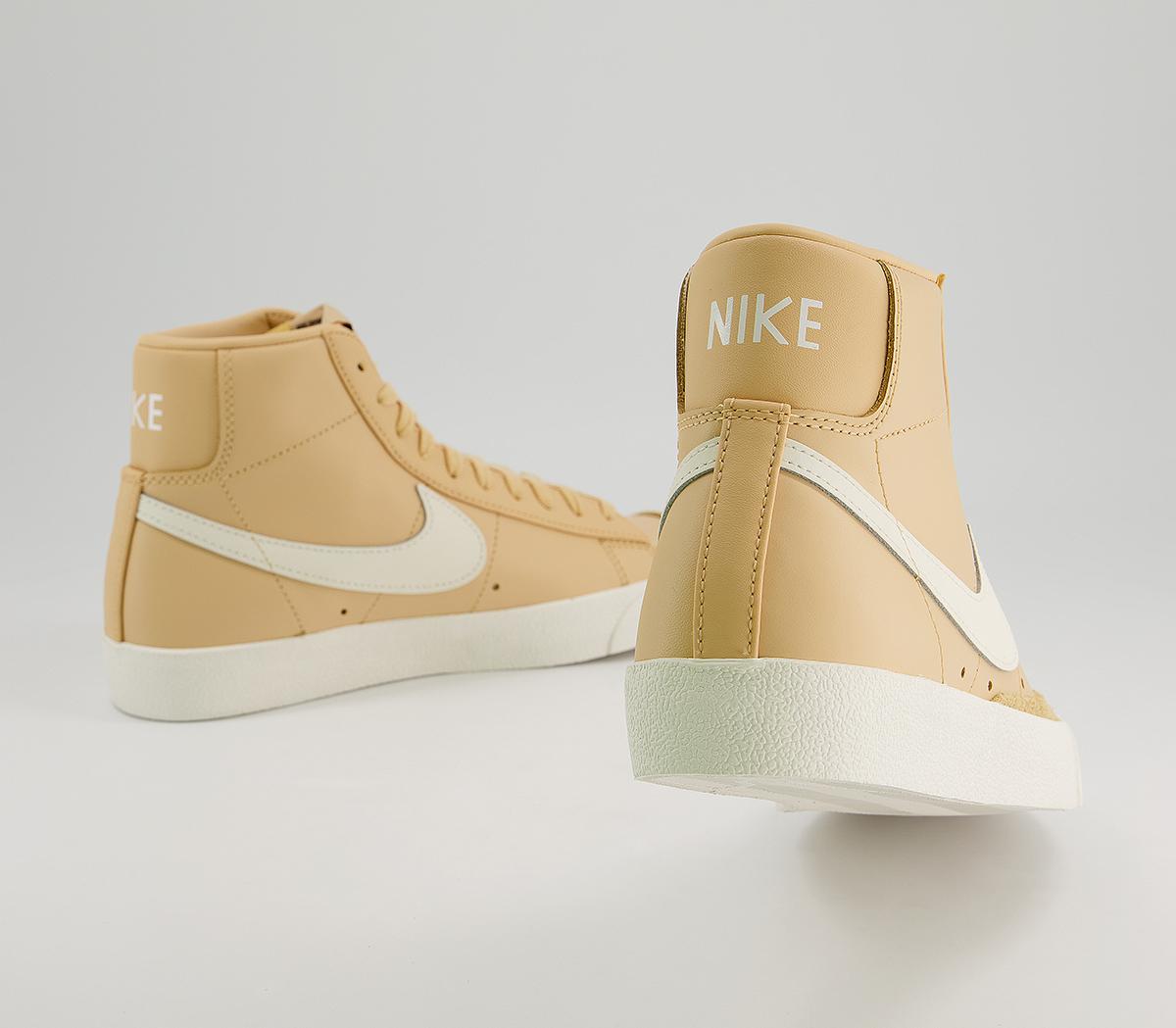 NikeBlazer Mid 77Canvas White Canvas Hyper Crimson Sail