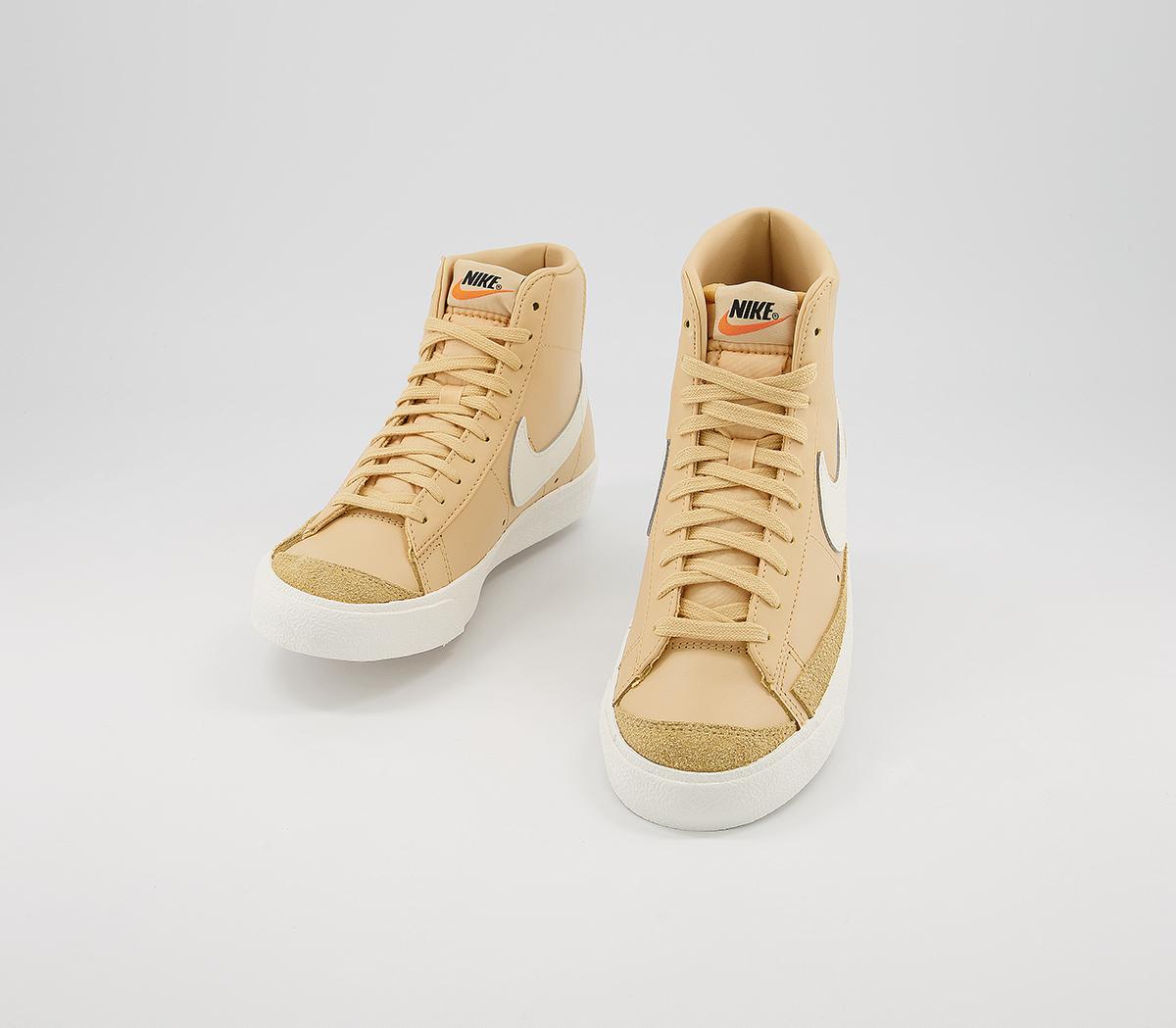 NikeBlazer Mid 77Canvas White Canvas Hyper Crimson Sail