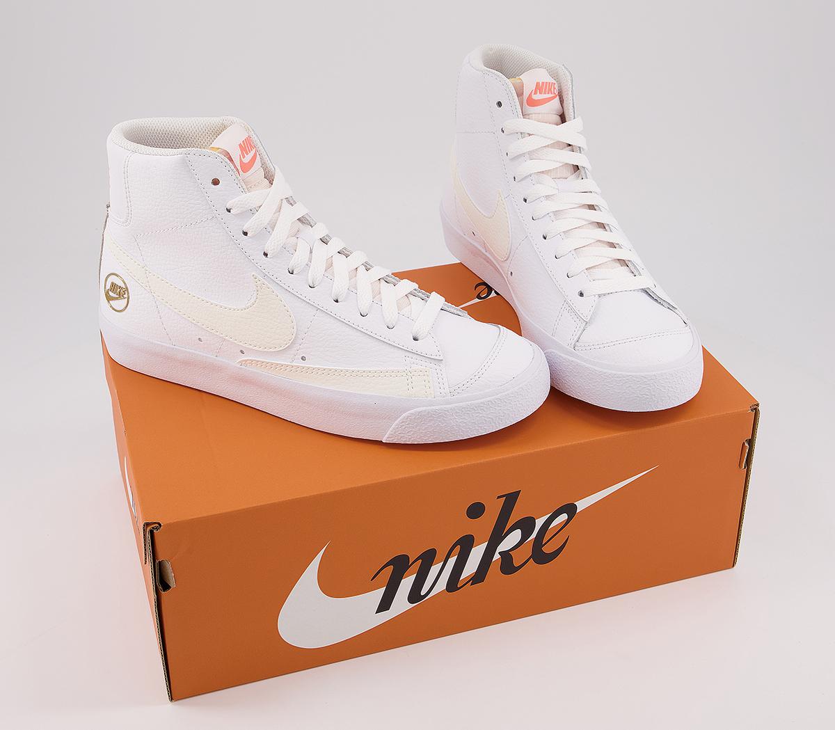 nike blazer mid rose gold