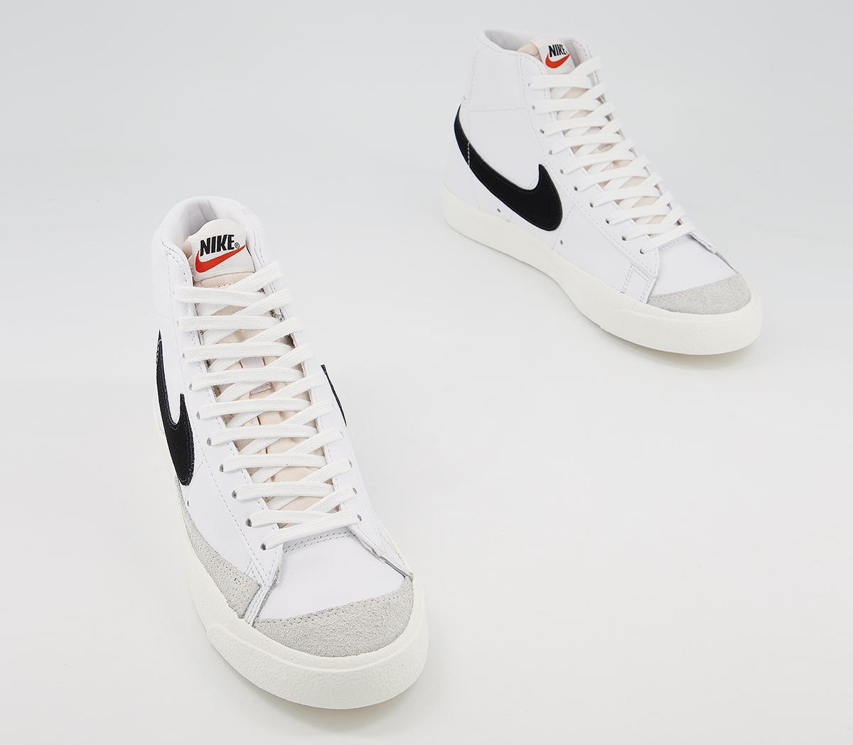 Nike Blazer Mid 77 Trainers Nike Blazer Mid 77 Trainers White Black Sail