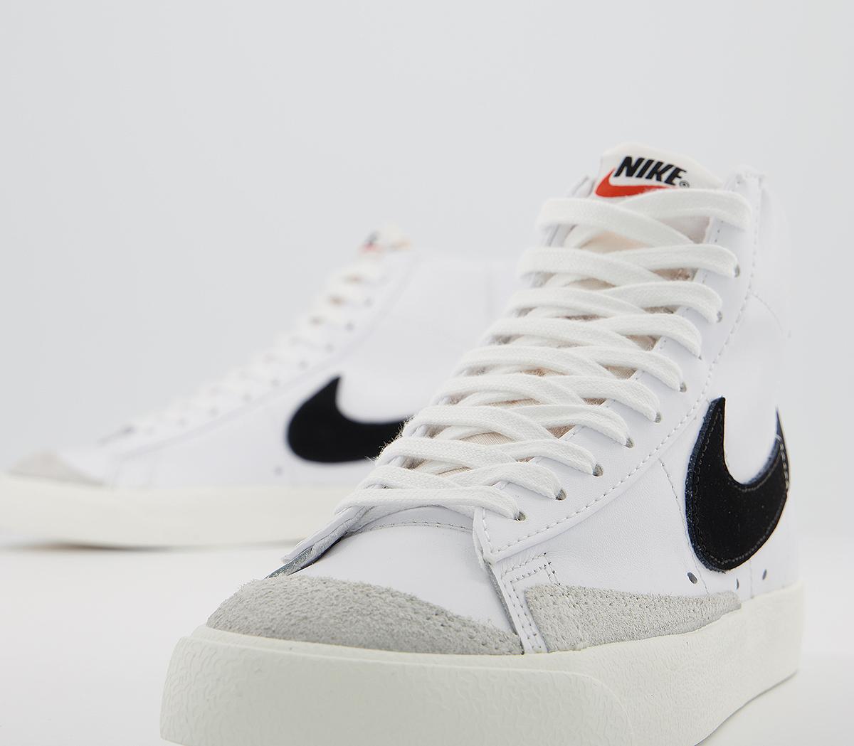 Nike Blazer Mid 77 Trainers Nike Blazer Mid 77 Trainers White Black Sail