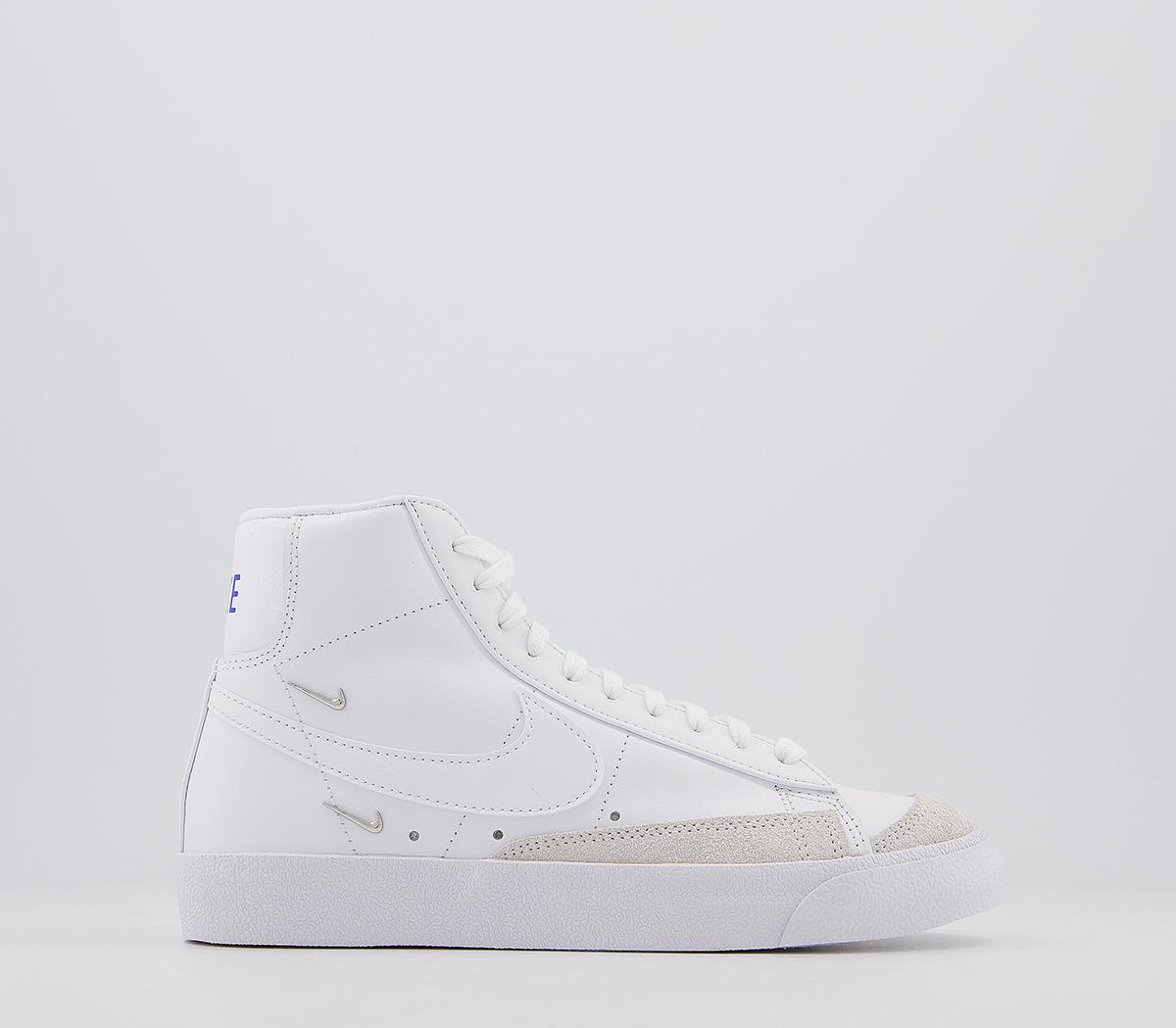 nike blazer trainers in white