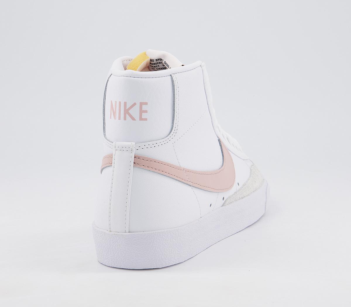 Nike Blazer Mid 77 Trainers Nike Blazer Mid 77 Trainers White Pink Oxford Summit White