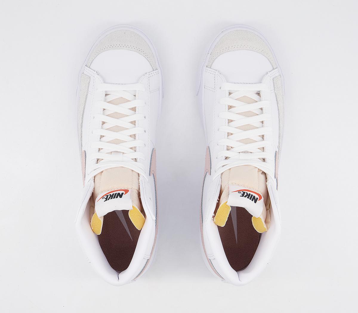 Nike Blazer Mid 77 Trainers Nike Blazer Mid 77 Trainers White Pink Oxford Summit White