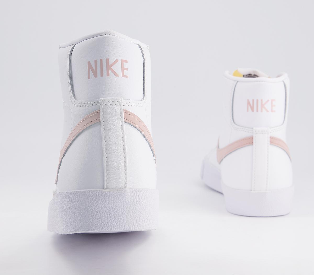 Nike Blazer Mid 77 Trainers White Pink Oxford Summit White - Women's ...