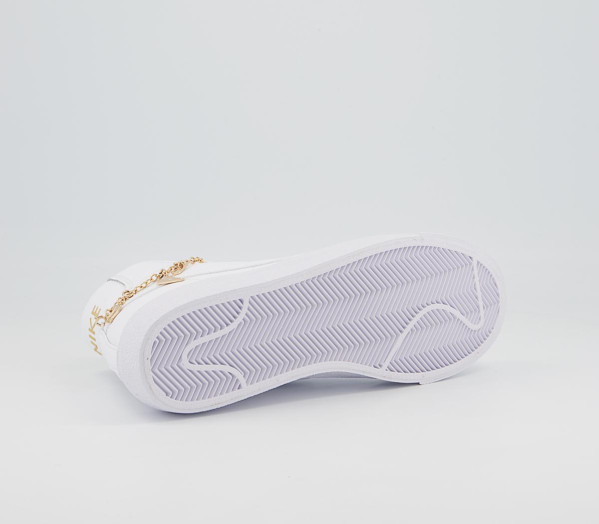Nike Blazer Mid 77 Trainers Nike Blazer Mid 77 Trainers White White Metallic Gold Jewellery