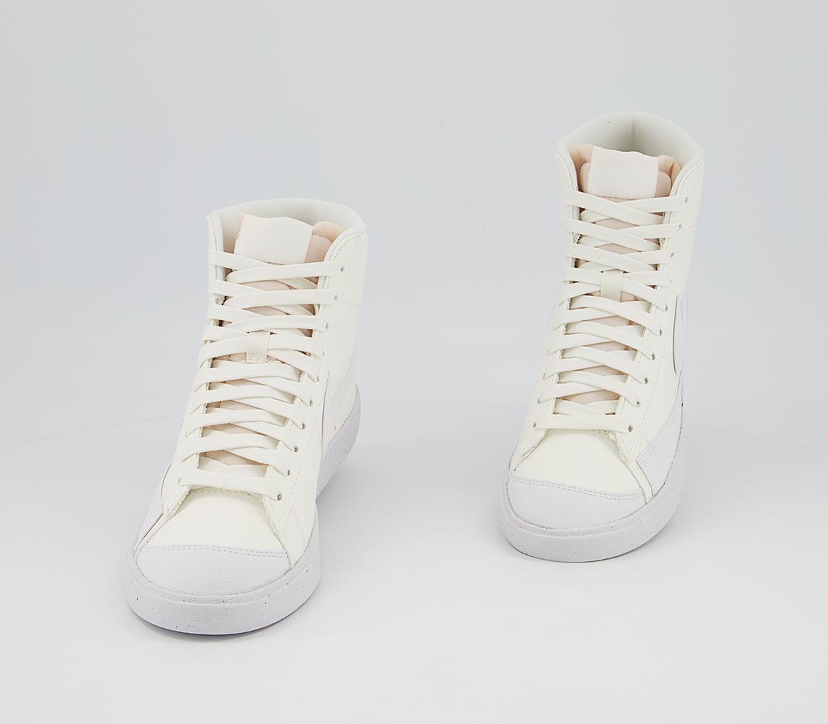 Nike Blazer Mid 77 Trainers Nike Blazer Mid 77 Trainers Next Nature Sail White