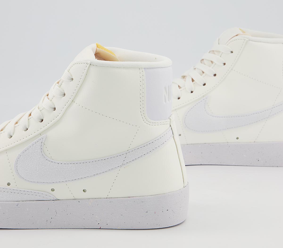Nike Blazer Mid 77 Trainers Nike Blazer Mid 77 Trainers Next Nature Sail White