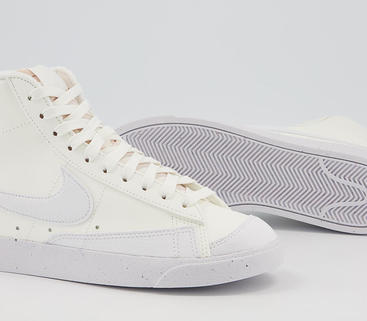Nike Blazer Mid 77 Trainers Nike Blazer Mid 77 Trainers Next Nature Sail White