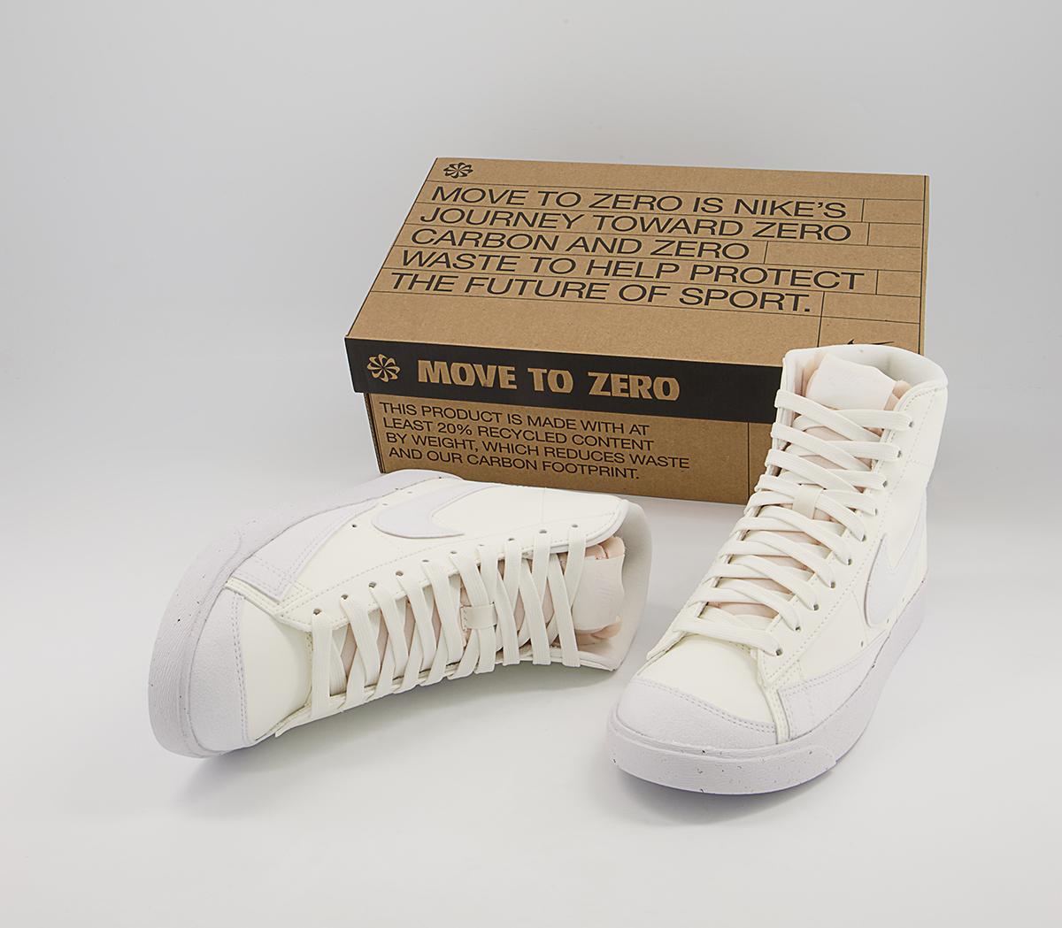 Nike Blazer Mid 77 Trainers Nike Blazer Mid 77 Trainers Next Nature Sail White