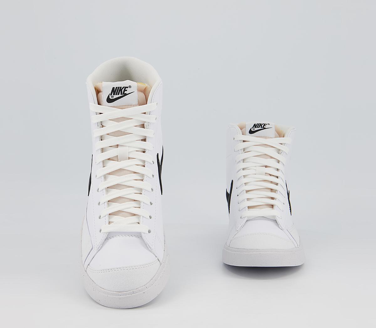 Nike Blazer Mid 77 Trainers Nike Blazer Mid 77 Trainers Next Nature White Black