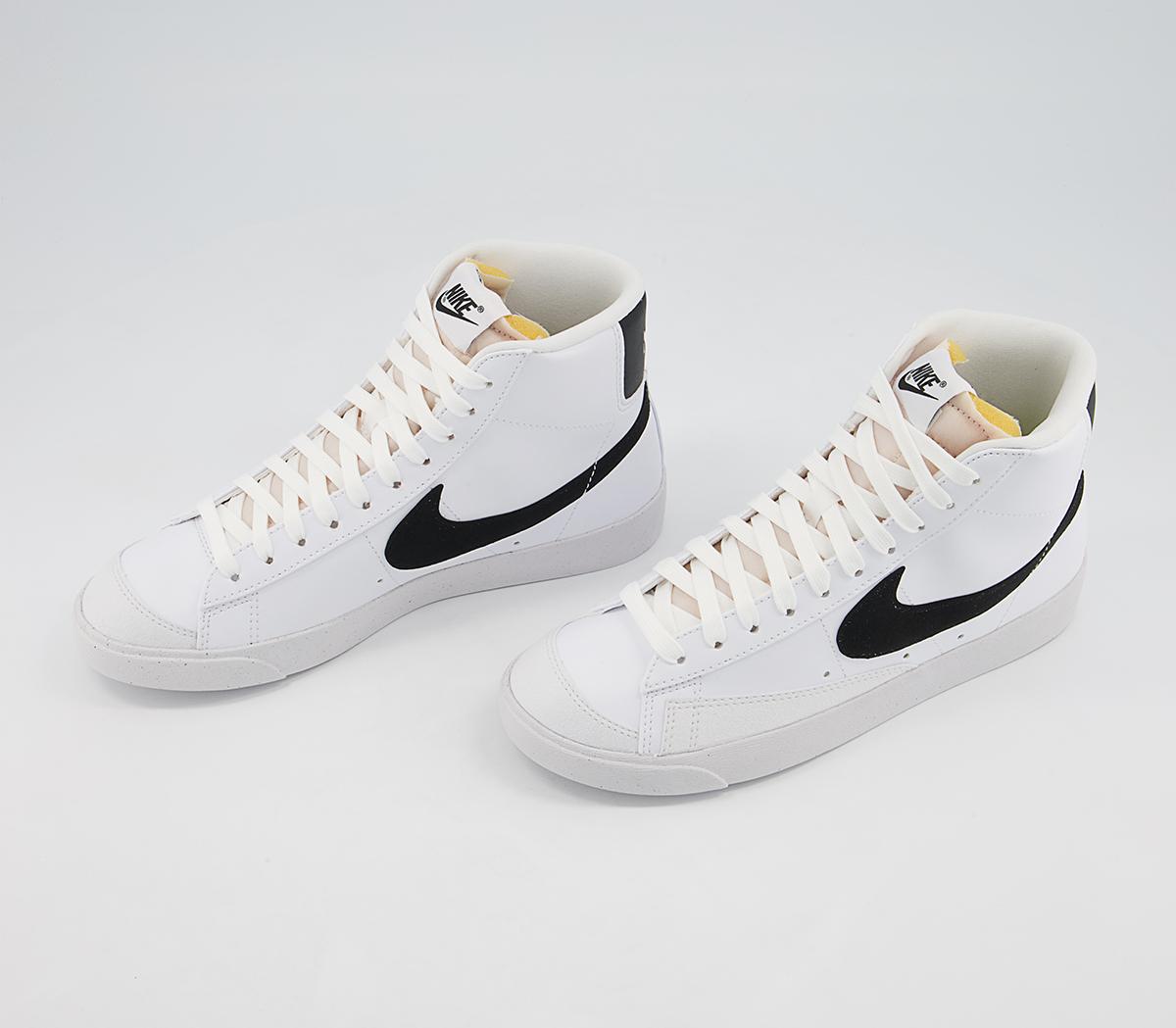 Nike Blazer Mid 77 Trainers Nike Blazer Mid 77 Trainers Next Nature White Black