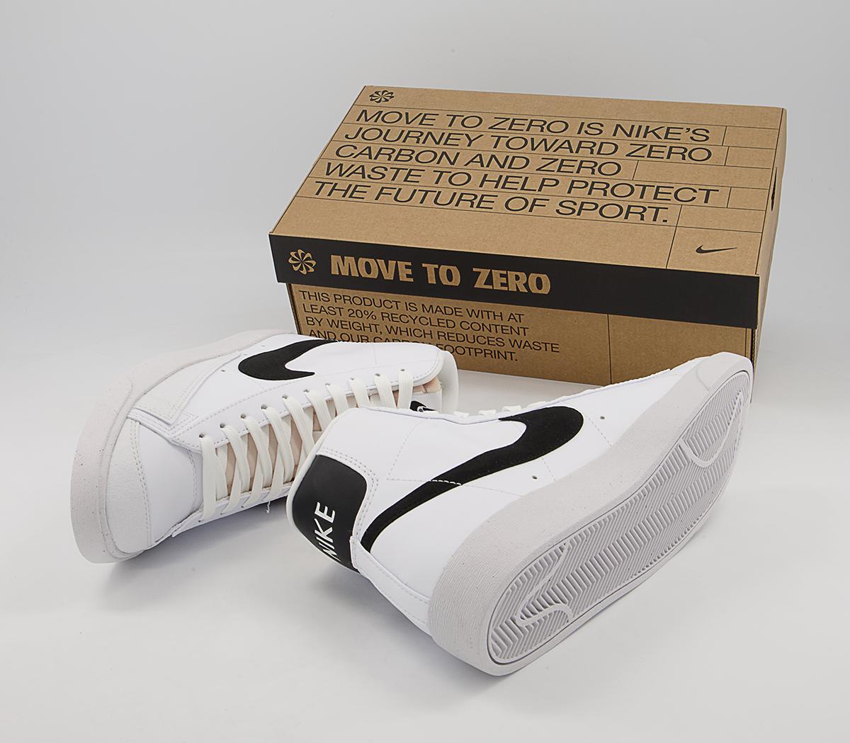Nike Blazer Mid 77 Trainers Nike Blazer Mid 77 Trainers Next Nature White Black