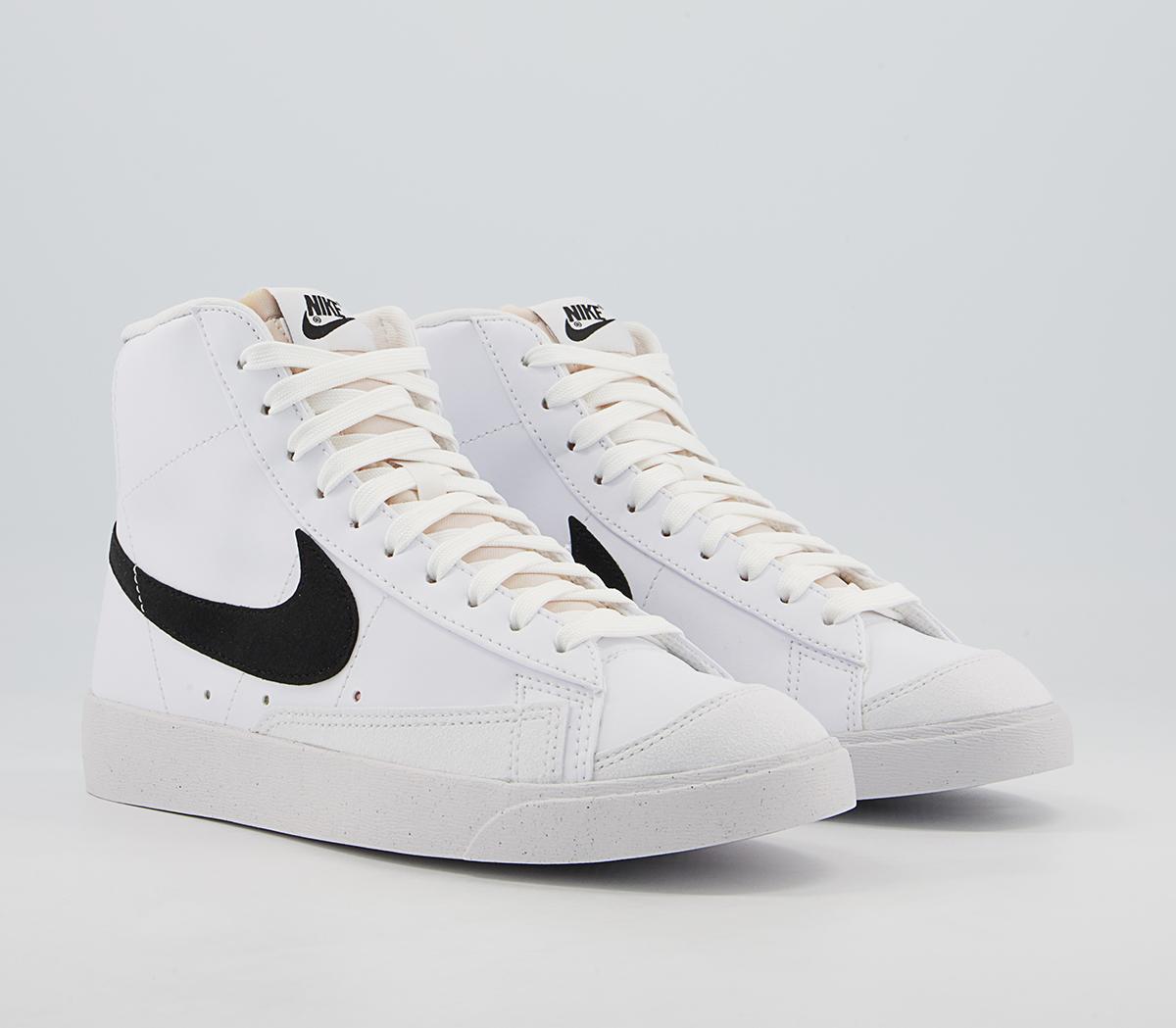 Nike Blazer Mid 77 Trainers Nike Blazer Mid 77 Trainers Next Nature White Black