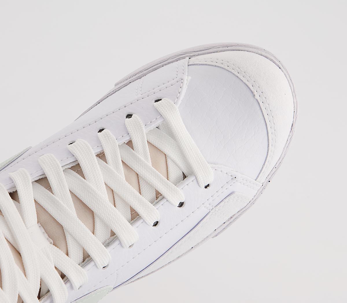Nike Blazer Mid 77 Trainers Nike Blazer Mid 77 Trainers White Barely Green